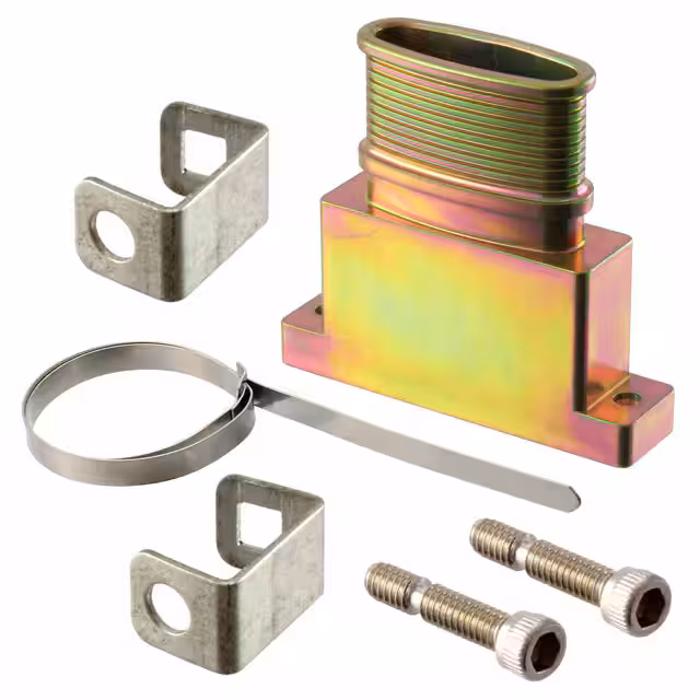 MDM-BT-37TE-SJS-CAD ITT Cannon, LLC  Capots de connecteurs D-Sub en forme de D